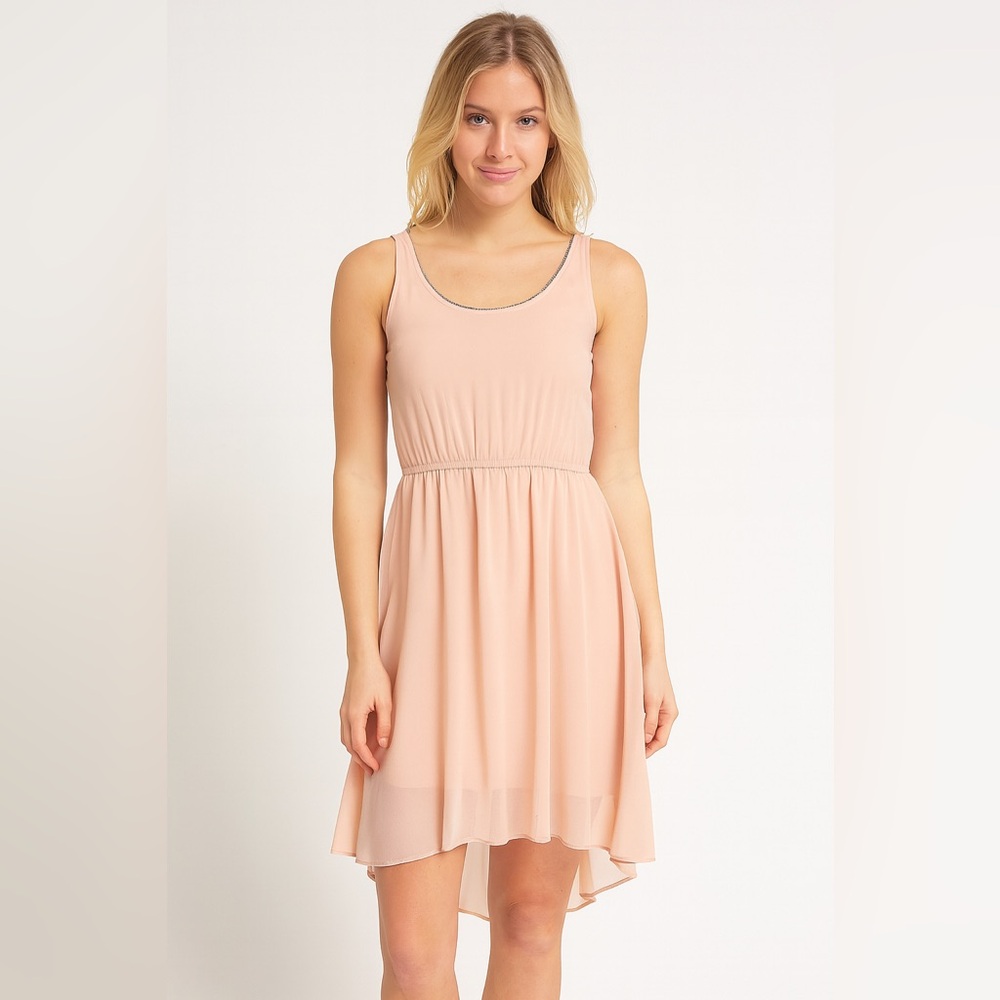 Alice & Olivia Dusty Pink Sequin Neckline Dress

C205513634